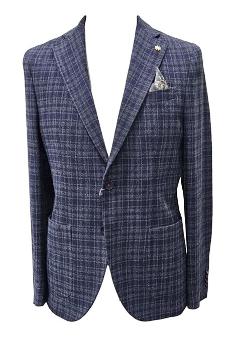 M.ritz Checkered Jacket MANUEL RITZ | suits Jacket | MU.2038.18363600500